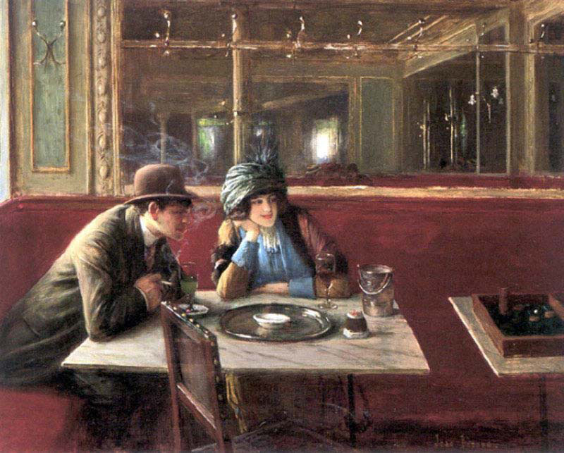 At the Cafe